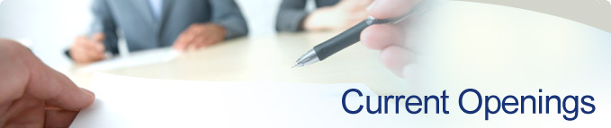 Current Openings Current Openings